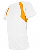 Camiseta Tecnica Combi Nath - Color Blanco/Naranja Flúor